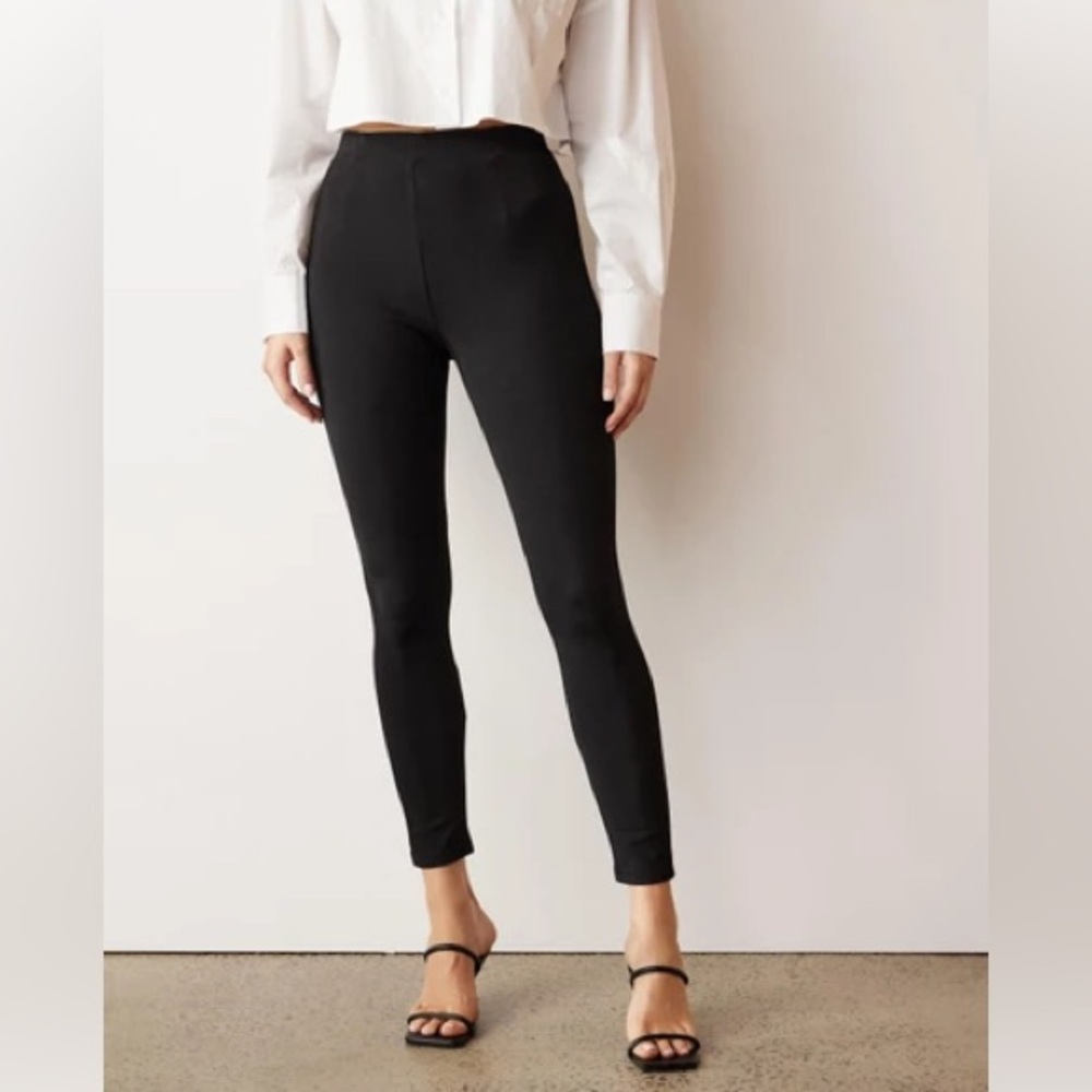 INC International Concepts Elegant Black Women's Ponte Pants